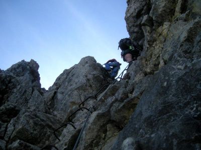 006-Kletterei am Noerdlichen Schafalpenkopf